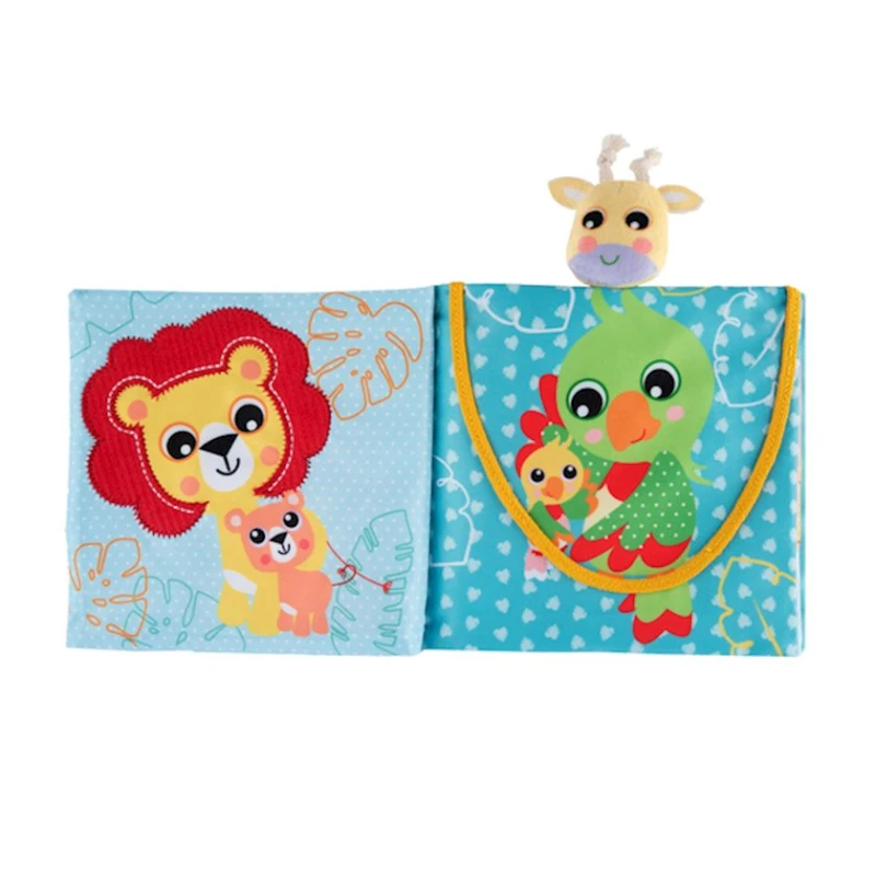 Мягкая книжка с животными Chicco Animal Booklet Мягкая книжка с животными Chicco Animal Booklet