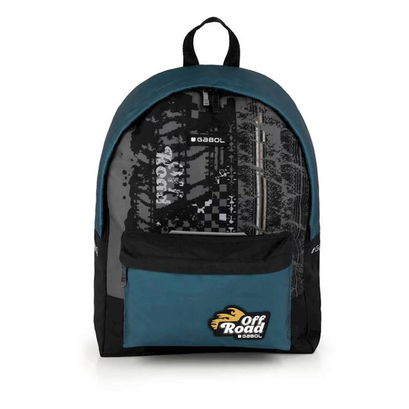 Məktəbli bel çantası Gabol Road 235144 göy/qara Məktəbli bel çantası Gabol Road 235144 göy/qara