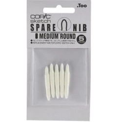 Наконечники Copic Sketch для маркеров, Medium Round, 5шт