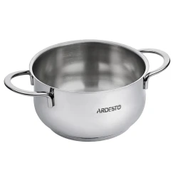 Кастрюля Ardesto Black Mars AR0723S, 2.3 л, серебристая, с крышкой Кастрюля Ardesto Black Mars AR0723S, 2.3 л, серебристая, с крышкой