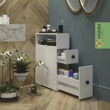 Hamam üçün şkaf 3563_M3GerdaBathWh, 50х19х70 sm