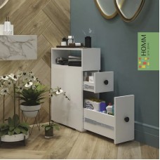 Hamam üçün şkaf 3563_M3GerdaBathWh, 50х19х70 sm