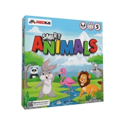 Настольная игра Redka Smart Animals RD5641, 36 предметов Настольная игра Redka Smart Animals RD5641, 36 предметов