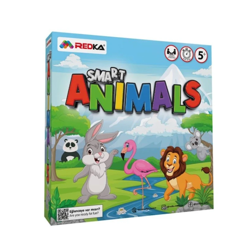 Настольная игра Redka Smart Animals RD5641, 36 предметов