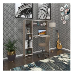 Kompüter masası Art_Komp_Masası 60, qəhvəyi, 142x114x40 sm