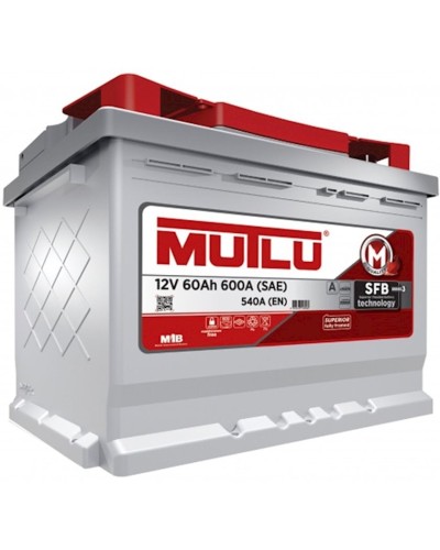 Avtomobil akkumulyatoru Mutlu 60Ah 12V LB2.60.054.B