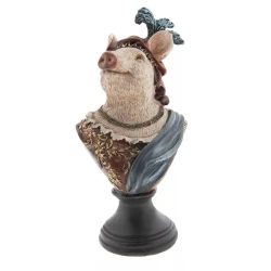 Heykəlcik Clayre&Eef Donuz, polirezin, 14х11х26 sm