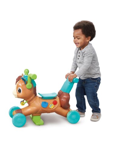 İnkişaf etdirən oyuncaq VTech Push, Gallop & Ride Pony 80-519103, 18-36 ay