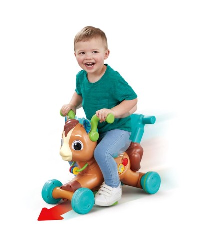 İnkişaf etdirən oyuncaq VTech Push, Gallop & Ride Pony 80-519103, 18-36 ay
