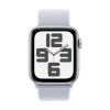 Умные часы Apple Watch SE GPS 40mm Silver Aluminium Case with Blue Cloud Sport Loop