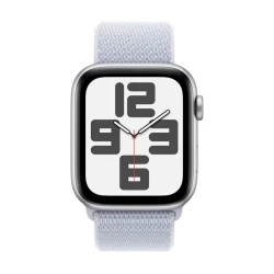 Умные часы Apple Watch SE GPS 40mm Silver Aluminium Case with Blue Cloud Sport Loop