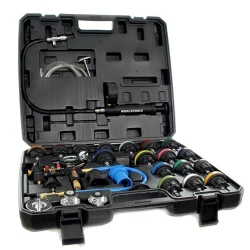 Комплект для проверки радиатора WorldForce 11001, 28 предметов, 0–2.5 бар