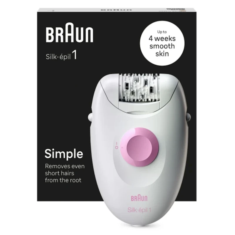 Эпилятор Braun Silk-epil Se1-000 Pink (7500435224949)