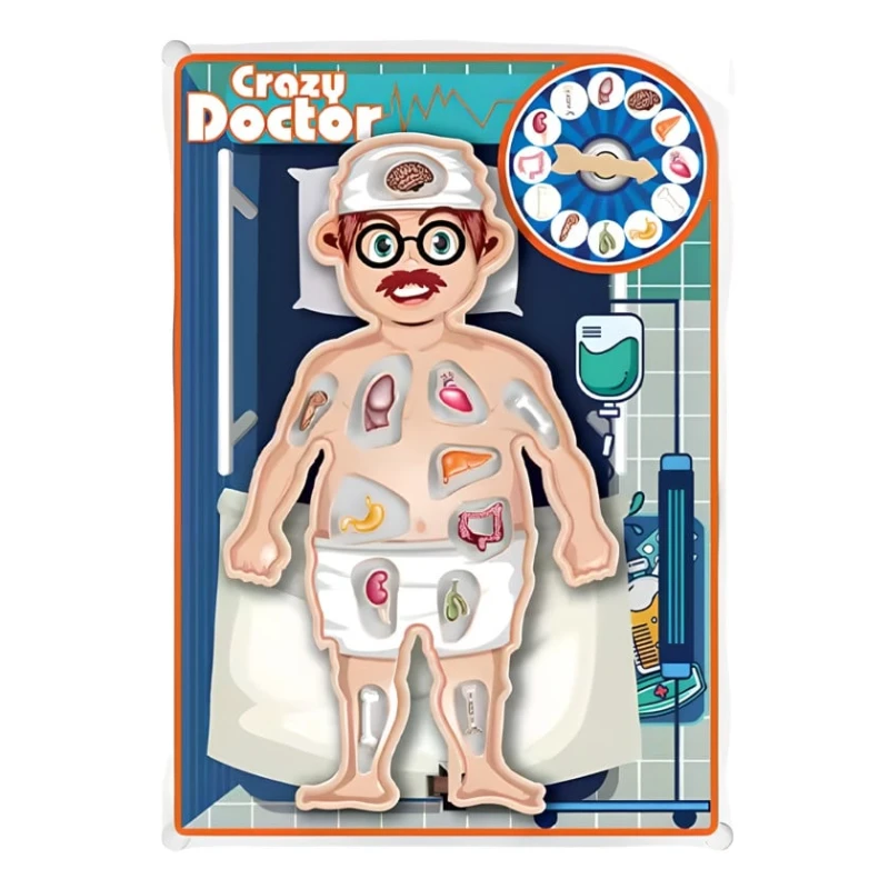 İnteraktiv oyun Crazy Doctor, 4 yaşdan İnteraktiv oyun Crazy Doctor, 4 yaşdan