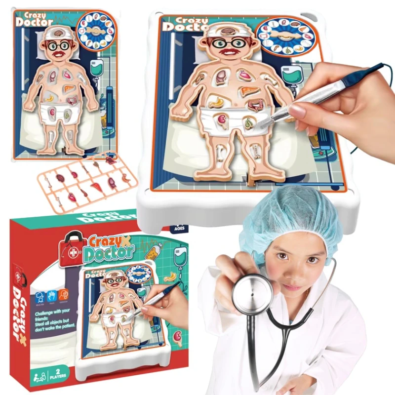 İnteraktiv oyun Crazy Doctor, 4 yaşdan İnteraktiv oyun Crazy Doctor, 4 yaşdan