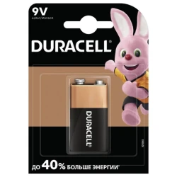 Batareya Duracell 6LR61 MN1604 9V, 1 əd, 12x8.5x1.5 mm, 57 q