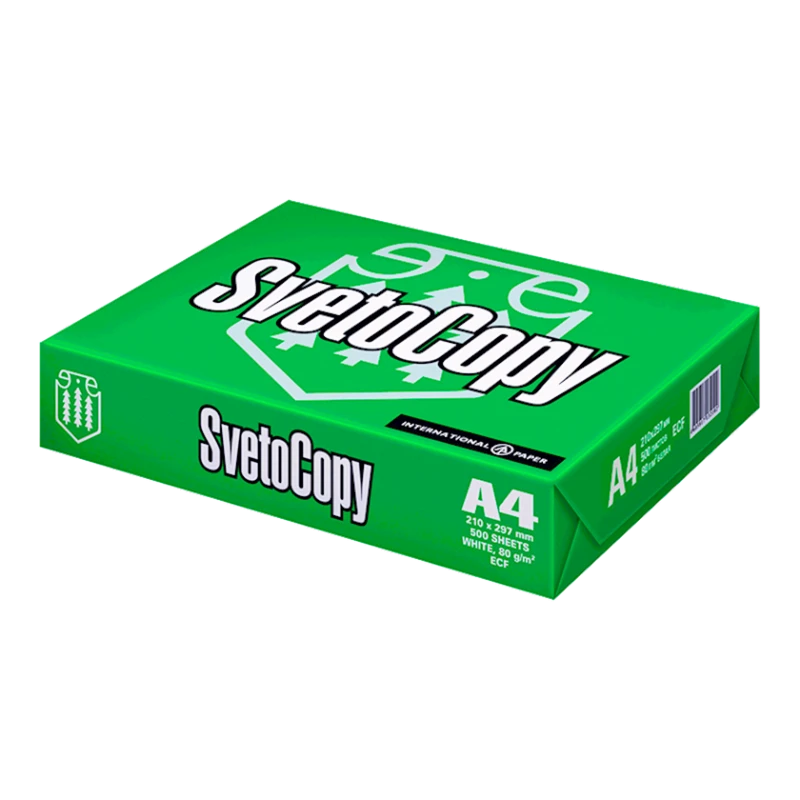 Бумага А4 для печати Svetocopy, 500 листов Бумага А4 для печати Svetocopy, 500 листов