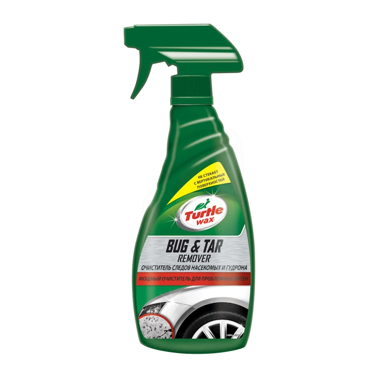 Очиститель проблемных пятен Turtle Wax Bug & Tar Remover 500 мл Очиститель проблемных пятен Turtle Wax Bug & Tar Remover 500 мл