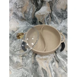 Сотейник Canali SHA-00002485, кремовый, 32 см