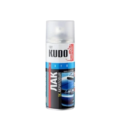 Лак Kudo KU-9010, прозрачный, 520 мл