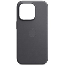 Çexol Apple FineWoven Case with MagSafe - Black Model A3134 iPhone 15 Pro üçün (MT4H3ZM/A)