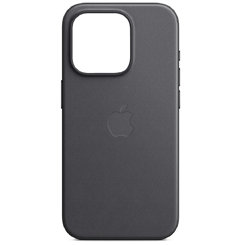 Чехол Apple FineWoven Case with MagSafe - Black Model A3134 для iPhone 15 Pro (MT4H3ZM/A)