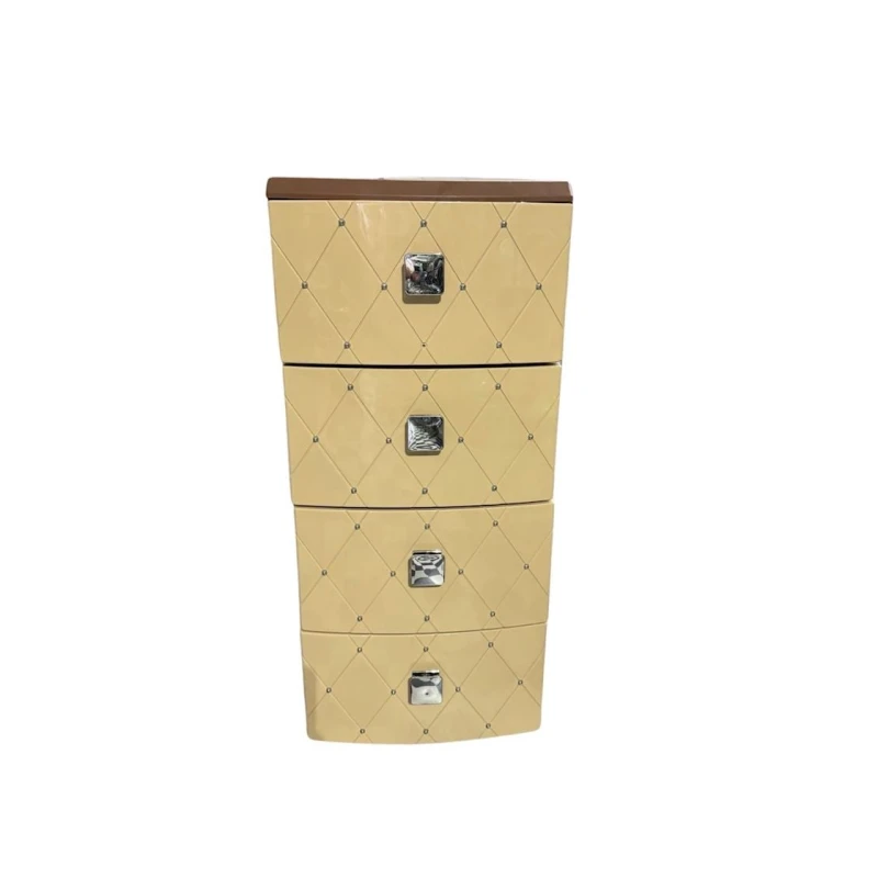 Этажерка 009, 87x30x45 см, пластик/металл, белая Этажерка 009, 87x30x45 см, пластик/металл, белая