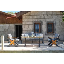 Bağ üçün mebel dəsti Terazzi Lotus MY45