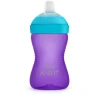 Tökülməyən fincan Philips AVENT, 300 ml, 9+ ay, Bənövşəyi Tökülməyən fincan Philips AVENT, 300 ml, 9+ ay, Bənövşəyi