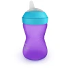 Tökülməyən fincan Philips AVENT, 300 ml, 9+ ay, Bənövşəyi Tökülməyən fincan Philips AVENT, 300 ml, 9+ ay, Bənövşəyi