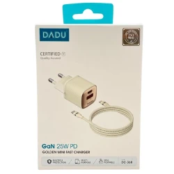 Зарядное устройство Dadu GaN DC-368 25W PD Golden