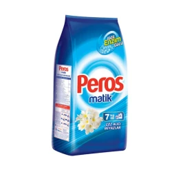 Yuyucu toz Peros Matic ağ paltarlar üçün, avtomat, 7 kq