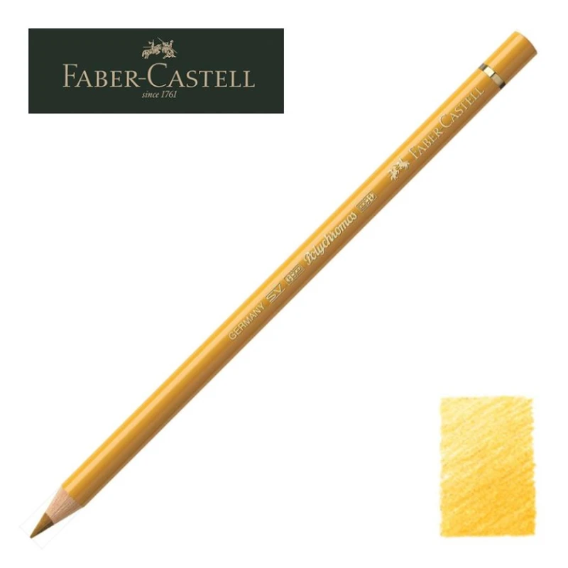 Цветной карандаш Faber-Castell Polychromos, цвет 183, Light Yellow Ochre