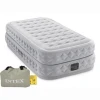 Надувной односпальный матрас-кровать Intex Supreme Air-Flow 64488 со встроенным насосом 220В, серый, 99x191x51 см Надувной односпальный матрас-кровать Intex Supreme Air-Flow 64488 со встроенным насосом 220В, серый, 99x191x51 см
