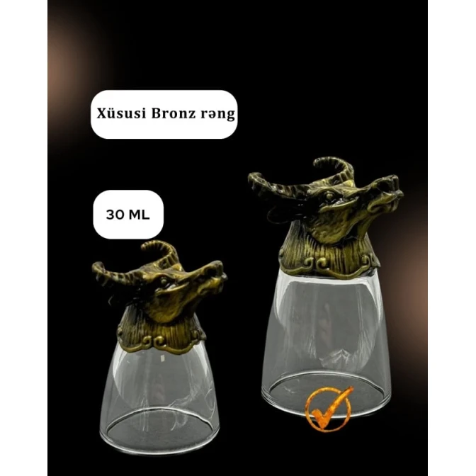 Qədəh dəsti Kishi.az, 30 ml, 12 əd