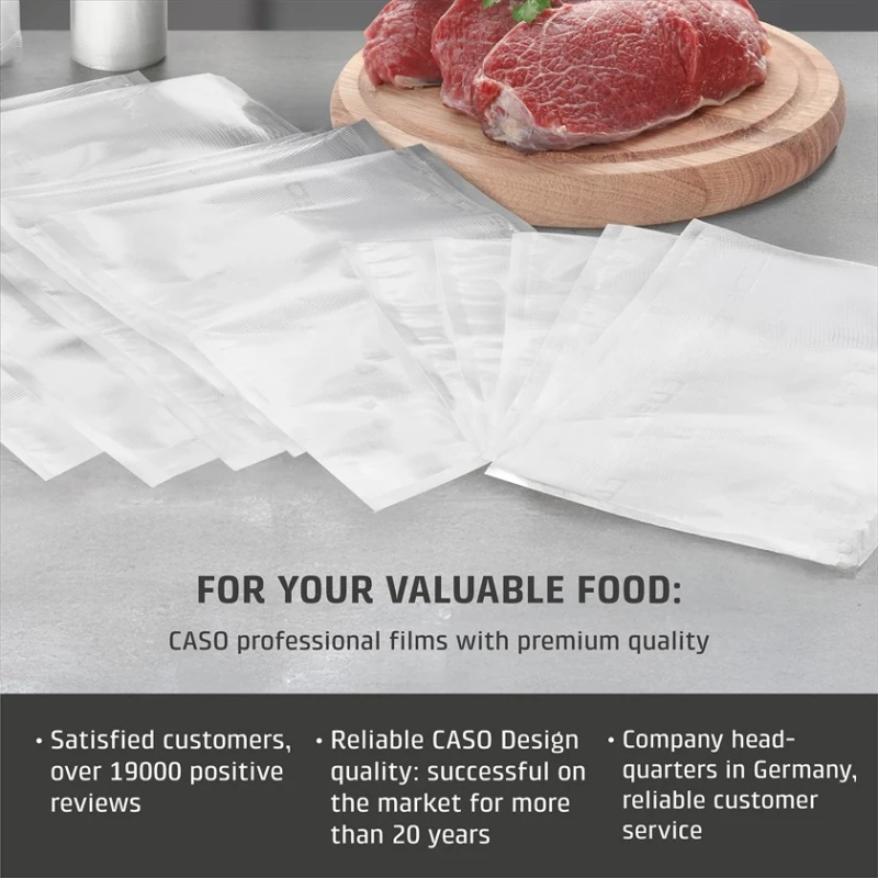 Вакуумный рулон CASO Designe 1221, 2 шт, 20x600 см Вакуумный рулон CASO Designe 1221, 2 шт, 20x600 см