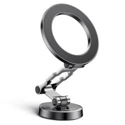 Магнитный автомобильный держатель для телефона Yesido C203 for Apple iPhone 12-15 Black