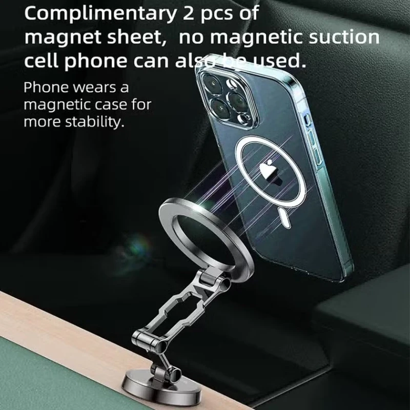 Магнитный автомобильный держатель для телефона Yesido C203 for Apple iPhone 12-15 Black Магнитный автомобильный держатель для телефона Yesido C203 for Apple iPhone 12-15 Black