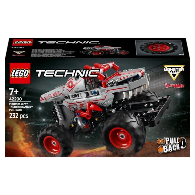 Конструктор LEGO Technic Monster Jam ThunderROARus 42200, 232 детали, от 7 лет