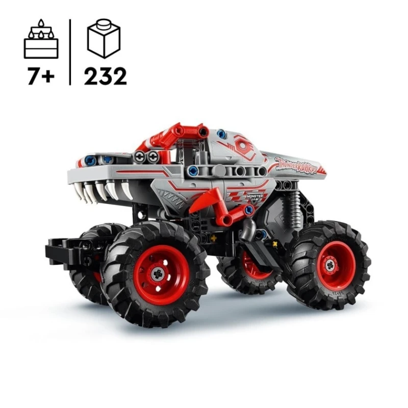 Конструктор LEGO Technic Monster Jam ThunderROARus 42200, 232 детали, от 7 лет