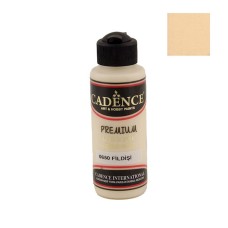Akril boya Cadence Premium Acrylic Paint 0650 Ivory, fil sümüyü, 120 ml