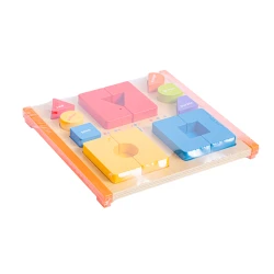 İnkişaf etdirən oyun taxta başsındıran 902173, 23x23 sm, 3+ yaş