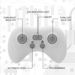 Игрушка для ванной Robot Fish 18005, радиоуправляемая, пластик, 35x26x5 см Игрушка для ванной Robot Fish 18005, радиоуправляемая, пластик, 35x26x5 см