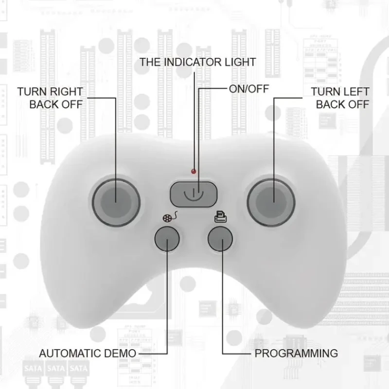 Игрушка для ванной Robot Fish 18005, радиоуправляемая, пластик, 35x26x5 см