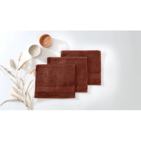 Полотенце Yataş Essentials, 30x50 см, хлопок, Kiremit Полотенце Yataş Essentials, 30x50 см, хлопок, Kiremit