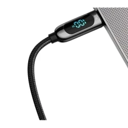 Кабель Baseus PD CATSK-B01 100W с цифровым дисплеем, Type-C, черный