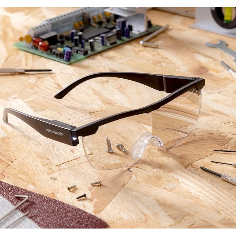 Лупа InnovaGoods Magnifying Glasses with LED Glassoint