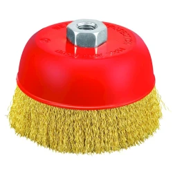 Щетка латунная P.I.T. APLS12-M125, 125x0.3 мм, M14 Щетка латунная P.I.T. APLS12-M125, 125x0.3 мм, M14