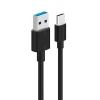Kabel Celebrat CB-09T USB to Type-C, 1 m, Black