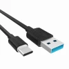 Kabel Celebrat CB-09T USB to Type-C, 1 m, Black
